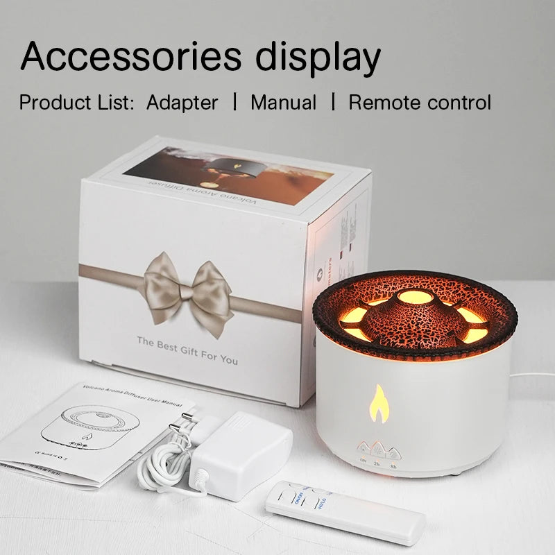 Volcano Flame Humidifier