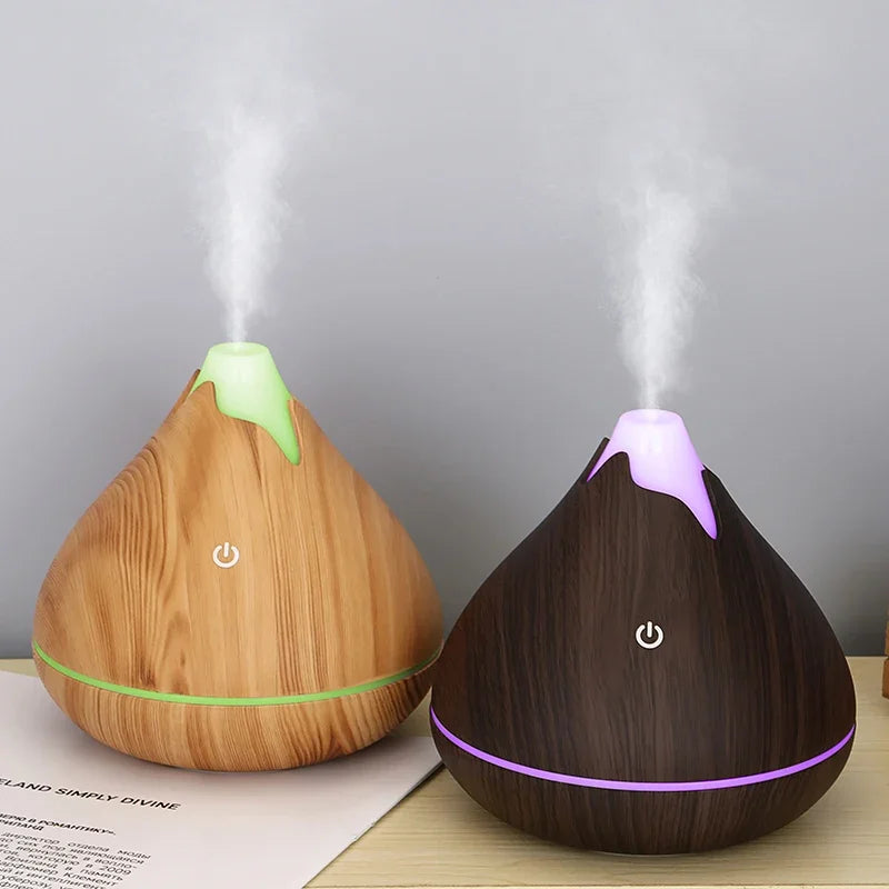 Wood Grain Humidifier, 7 Color