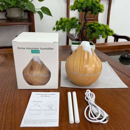 Wood Grain Humidifier, 7 Color